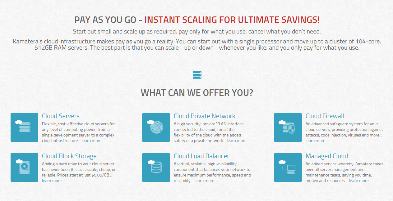 Kamatera Cloud Hosting
