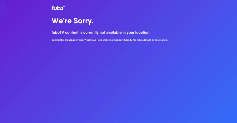  fuboTV Outside the US